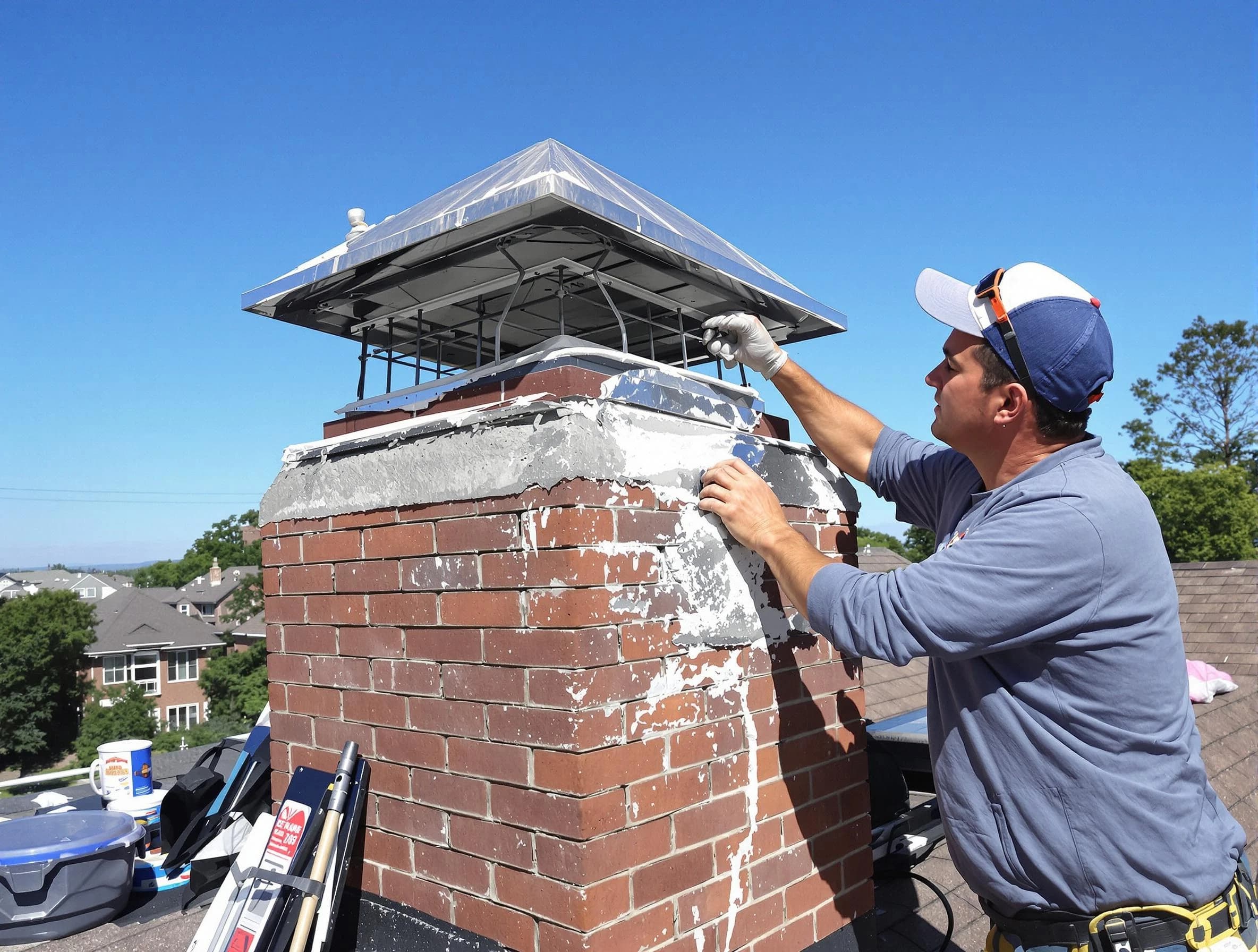 Chimney Crown Services service in Buffalo, PA